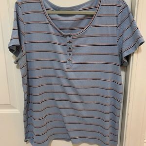 Red white and blue tshirt